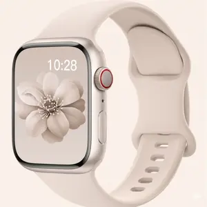 The Ultimate Everyday Apple Watch Band Minimalist Sweatproof Silicone Strap | Compatible with Series 1-9, SE & Ultra | Ultra-Comfort Fit