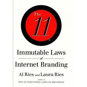 USED-The 11 Immutable Laws of Internet Branding by Al Ries (Hardcover)