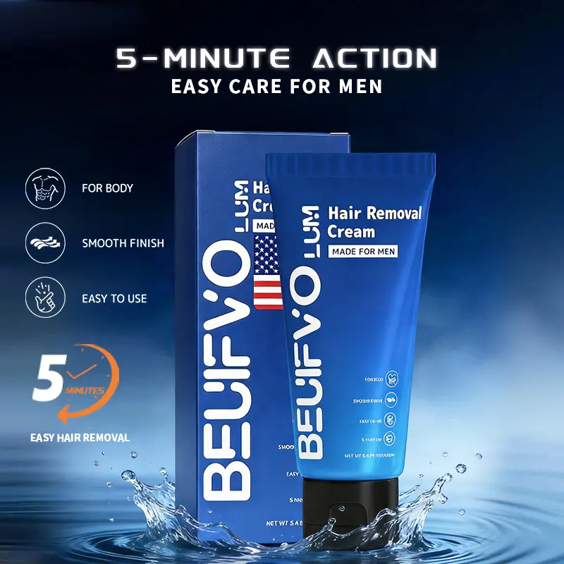 【Hudson】Summervibes Hair Removal Cream for Men Summervibes—Beuifvo lum