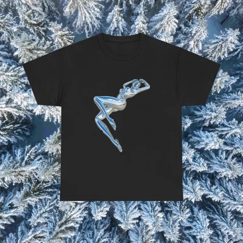 Hiro Futurism Chrome Sexy Robot Tee