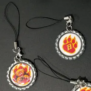 Customized Bottlecap Cell Phone Charms (20)