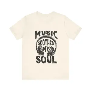 Unisex Jersey Short Sleeve Tee Casual Classic Cotton Menswear Soft Top