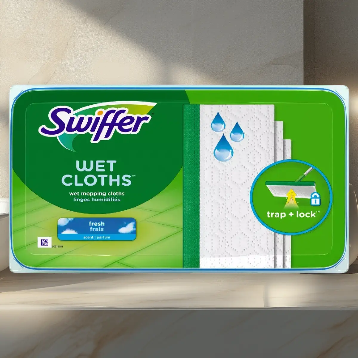 Swiffer Sweeper Wet Pads Refill Fresh Scent 24ct - Cleaning Pads, Fresh Scent, 24ct, for Sweeper Mop, Multi-Surface, Value Refill