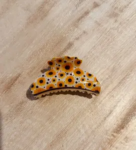 Sunflower Claw Hair Clip
