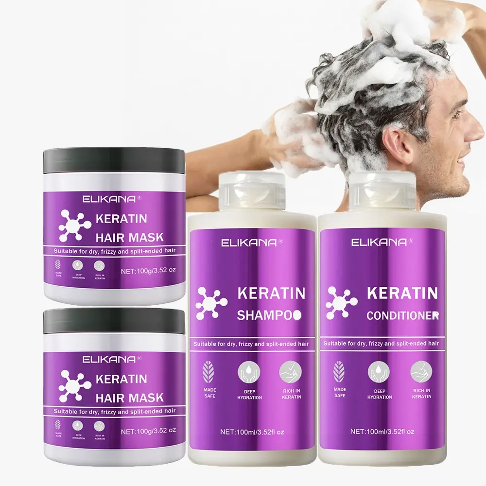 Keratin shampoo set, Keratin Infused Shampoo, Haircare, Hydrating