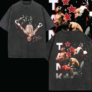 TANK DAVIS TEE, Boxing T-shirt, Boxer Tee, Sports Shirt, UFC Shirt, Workout T-shirt, Gift for Him Gift For Her Hoodie Sweatshirt Streetwear