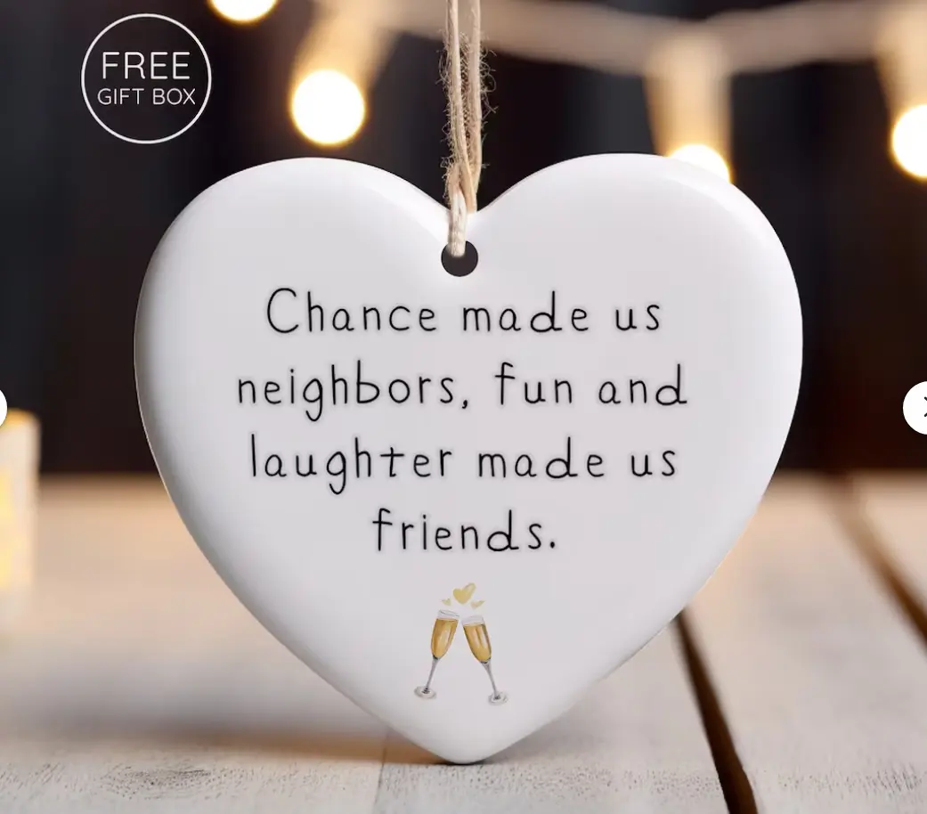 Neighbor Christmas Ornament - Christmas Gift For Neighbor
