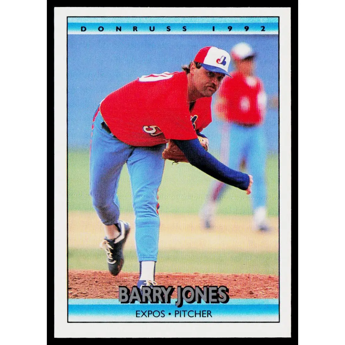 Barry Jones 1992 Donruss #155 Montreal Expos
