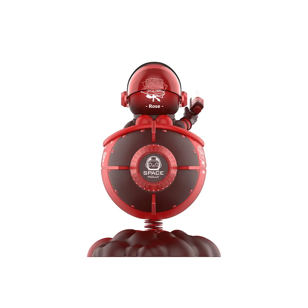 POP MART MEGA SPACE MOLLY 100% Blooming-Rose - TikTok Shop