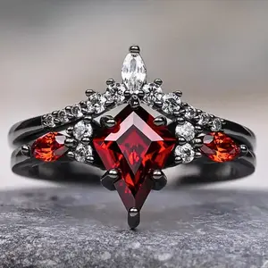 Fashion jewelry rings for women - suitable for wedding jewelry, engagement, souvenirs for relatives -engagement rings