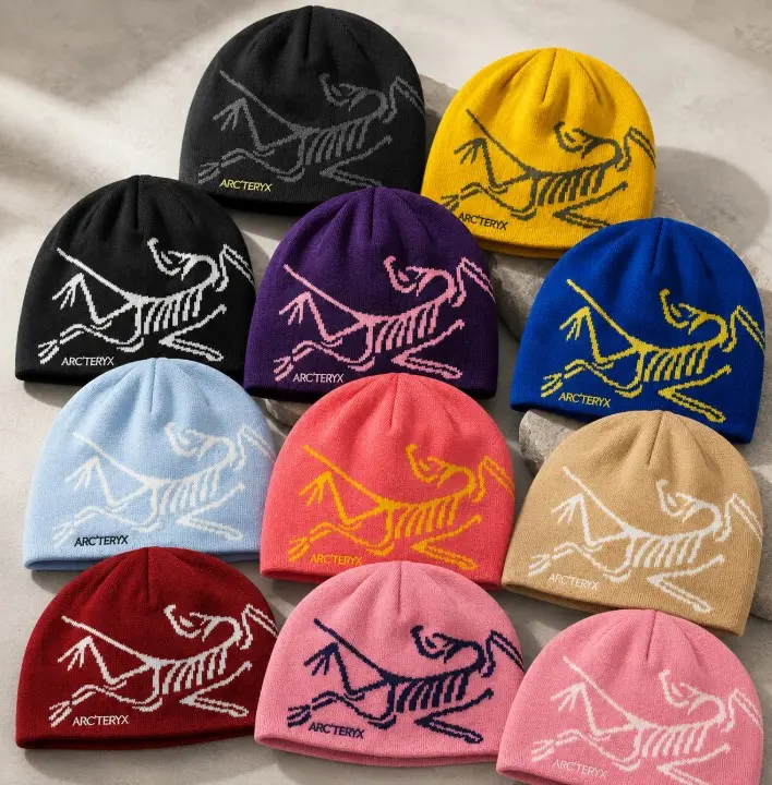 Arc'teryx Bird Head Toque - Frozen Peak - Warm Breathable Wool Blend Ski Snowboard Climbing Outdoor Beanie, breathable, comfortable blend of wool and recycled polyester, skiing, snowboarding, climbing