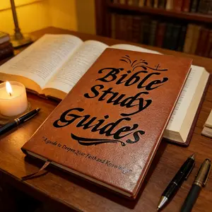 Faith & Focus Planner Notebook - Bible Study Companion for Verse Analysis, Sermon Notes & Spiritual Journaling