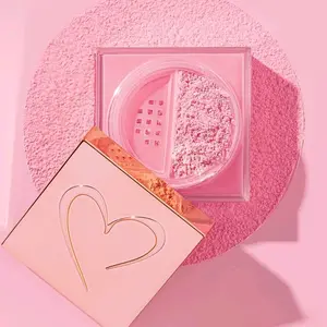 Bye Filter in Pink Cloud - Long Lasting Matte Setting Powder for 14 Hours - Cruelty Free & Paraben Free - Silky Finish - Talc Free Loose Powder Makeup