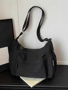 Women's Casual Large Capacity Multi-Pocket Shoulder Bag Fashion Crossbody Bag, Everyday Shoulder Bag, Daily Use Travel Handbag, Stylish and Practical Design, Travel Purse, Stylish Crossbody Bags
