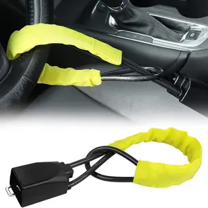 New Hot Selling Car Steering Wheel Lock Anti-Theft Lock Safety Clip Lock Steel Wire Rope Steering Wheel Lock