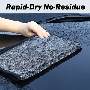 Shiny Wipes Shower Cleaning Towels, Microfiber Ultra Absorbent Bath Cloths, Easy Cleaning Rags for Bathroom, Windows, Car, Home Toilet