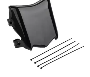Motocutz plate with zip ties