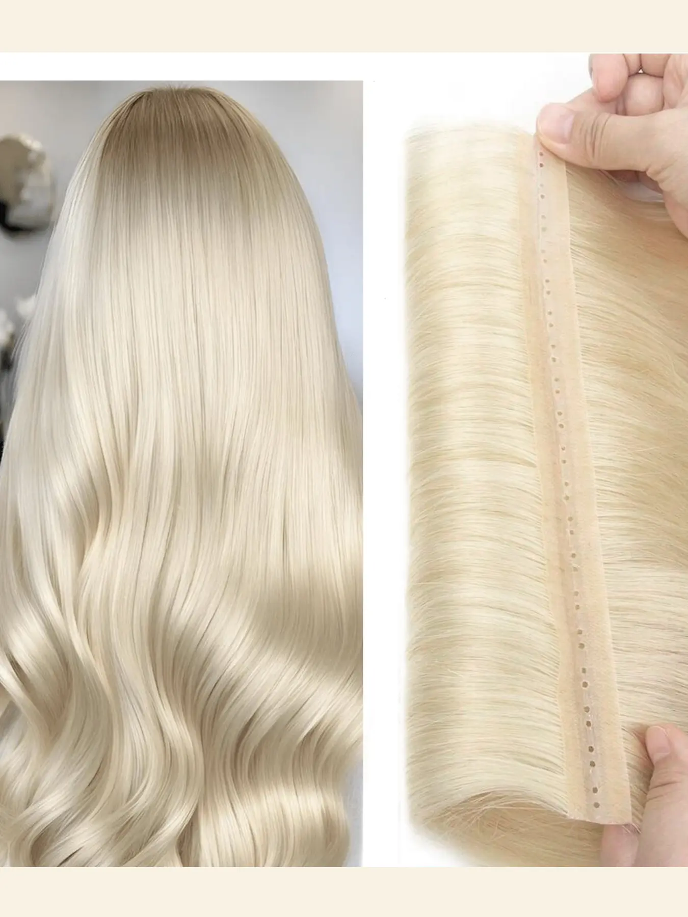 Human Hair Extensions 50g 12\ display picture 2