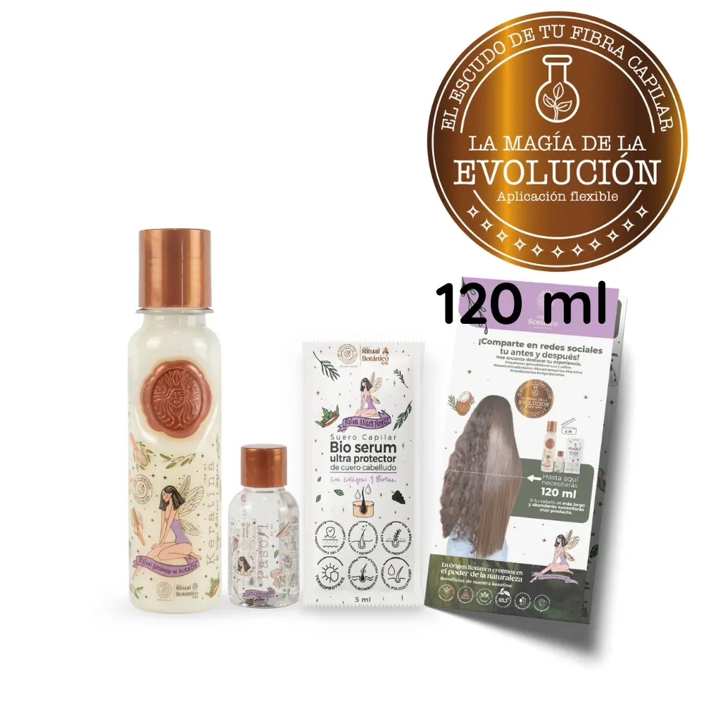 Ritual Botánico - Kit Keratin Ritual de Alisado Made in Colombia 120ml