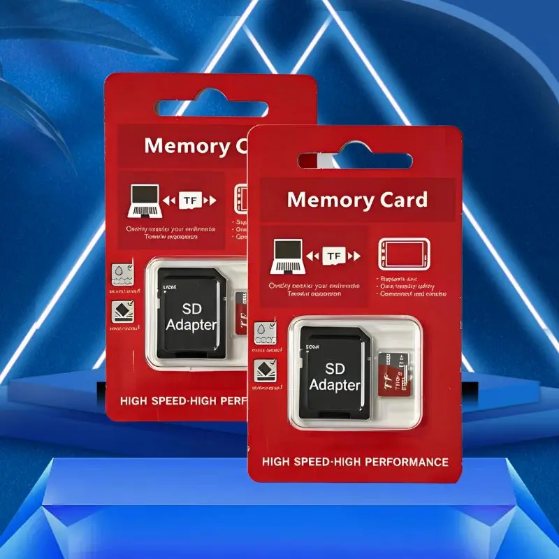 2 Pcs 1 TB TF Memory Card with SD Card Adapter, Storage Card for Phones Cameras Dash Cams