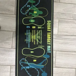 Exercise mat Squat target