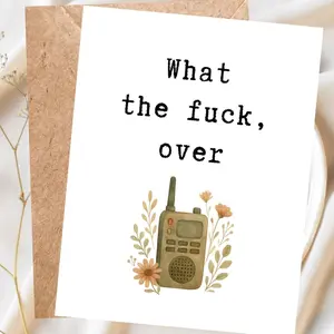 Funny Farewell Card Going Away, Goodbye Card, Leaving Job Card, What The Fuck Card, Personalizable Card, Snarky Sarcastic Card Rude Goodbye