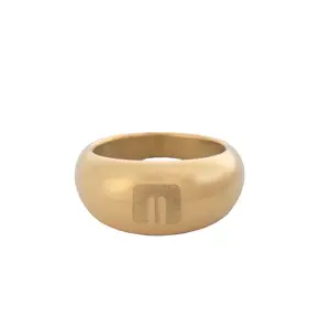 Engraved Murway Ring - 18k Gold plated