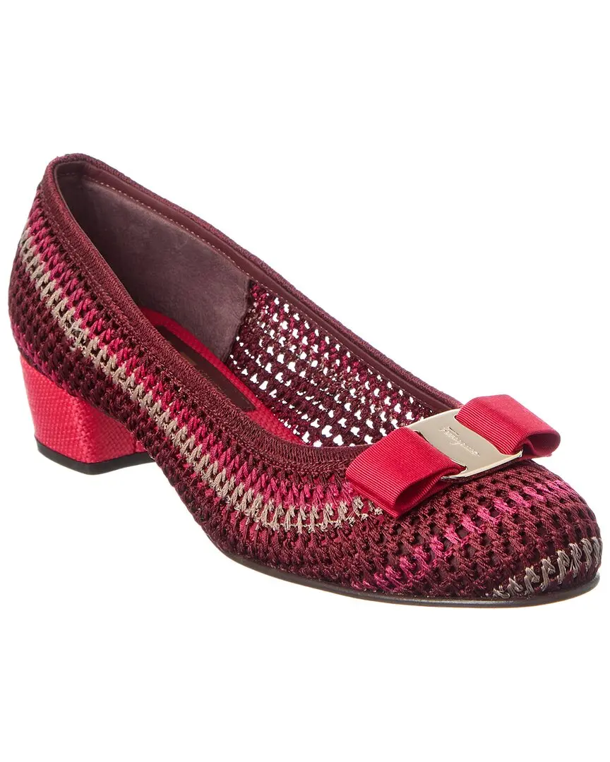 Ferragamo 25 Canvas Pump