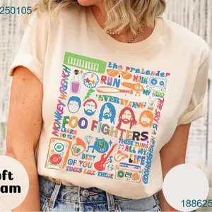 Foo Fighters Collection Everything Or Nothing At All Shirts, Music Tours Tshirt