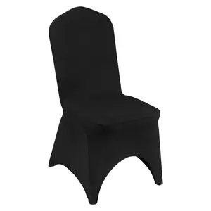 VEVOR 50 Pieces Stretch Elastic Spandex Blend Folding Chair Covers, Universal Fitted Arched Front Slipcovers, Removable Washable Protectors, Indoor/Outdoor for Wedding, Father’s Day Gifting, Wedding Use