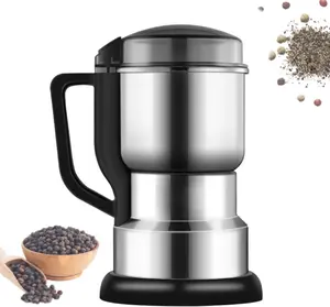 Electric Coffee Grinder Multifunctional Coffee Bean Spice Beans Vanilla Stainless Steel Mixer 300W High Power Crusher coffee grinder Electric Coffee