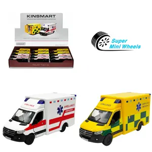 Kinsmart 1:48 Mercedes-Benz Sprinter (Ambulance Edition) Diecast Cars