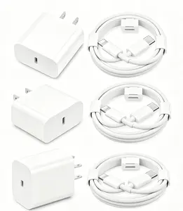 3-Pack iPhone  Fast Charging, Type C Fast Charger Block Plug Adapter 6FT USB-C to Lightning Cable Cord for iPhone14/13/13 Pro/12 Pro/12 Pro Max/11/Xs Max/XR/X/SE,iPad,AirPods(White)