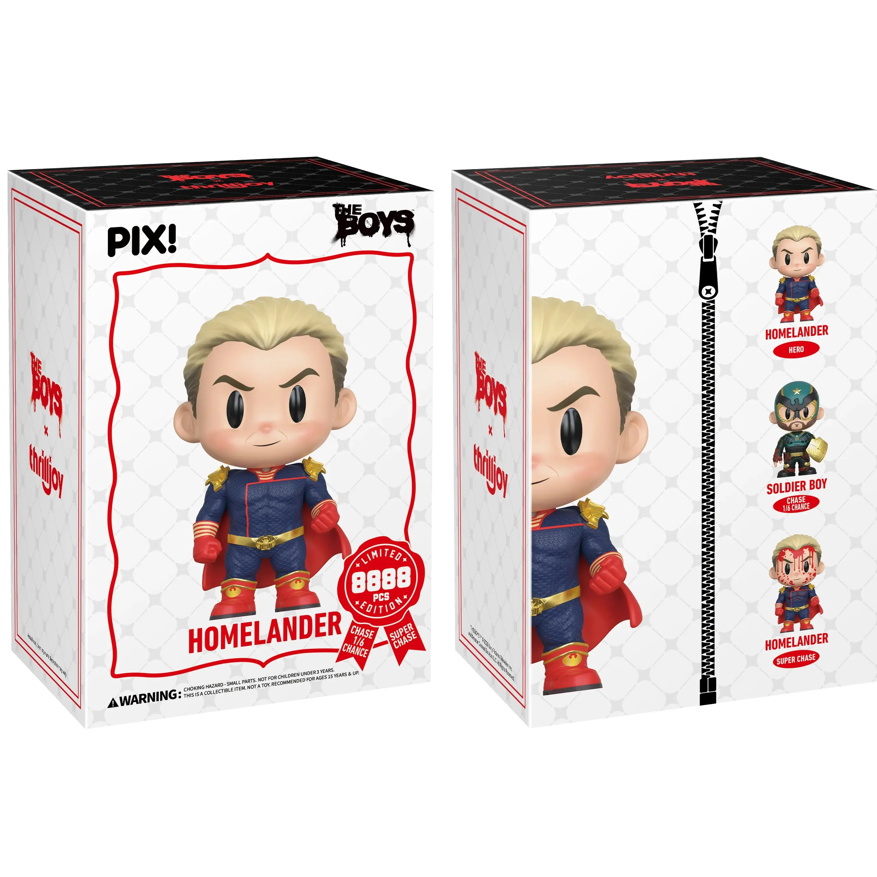 ThrillJoy Pix! - The Boys- Homelander LE 8888