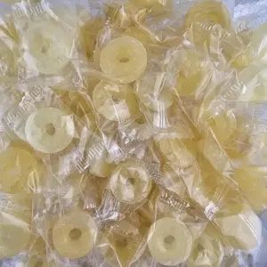 MiMa Llfe Saver Assorted Individually Wrapped Hard Candy-Bulk Halloween Candy, Individually Wrapped Old Fashioned Fruit Candies-1.5 lbs of Pineapple