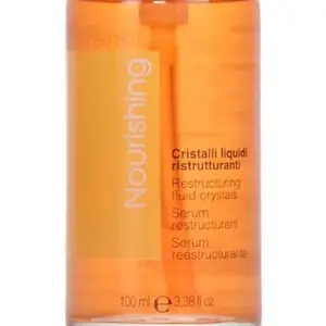 Fanola Nourishing Restructuring Fluid Crystals Hair Serum Detangles, Adds Shine, And Prevents Split Ends For Curly, Frizzy And Permed Hair 3.38oz Haircare Repairing Daily