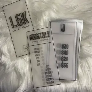 1.5K In A Year Savings Challenge TRACKERS ONLY