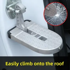 Universal Car Footboard/Stepping Platform for Roof Access — Metal, Non-Slip, Multi-Functional Climbing Ladder for Cars & Trucks step