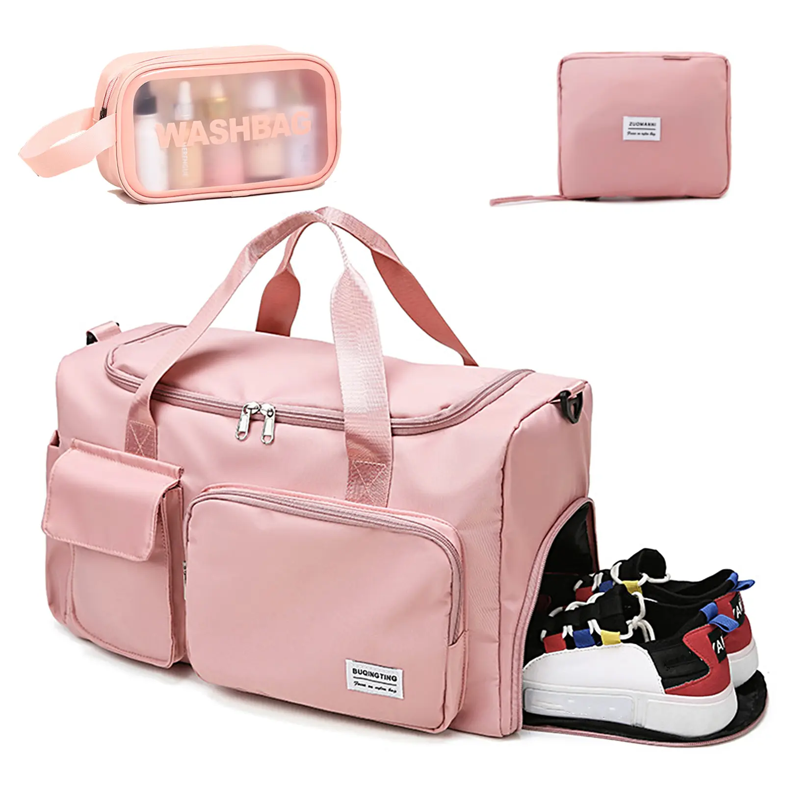 Travel Folding Bag - Women's Waterproof Carry-on Handbag - Men's Travel Essentials Sports Gym Bag - Hospital Waiting Bag