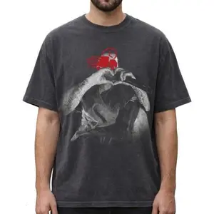 Bieber Heart Sign Vintage Shirt, Retro Music T-Shirt, Tour 2026 Tee, Edgy Pop Star Aesthetic, Concert Fan Shirt
