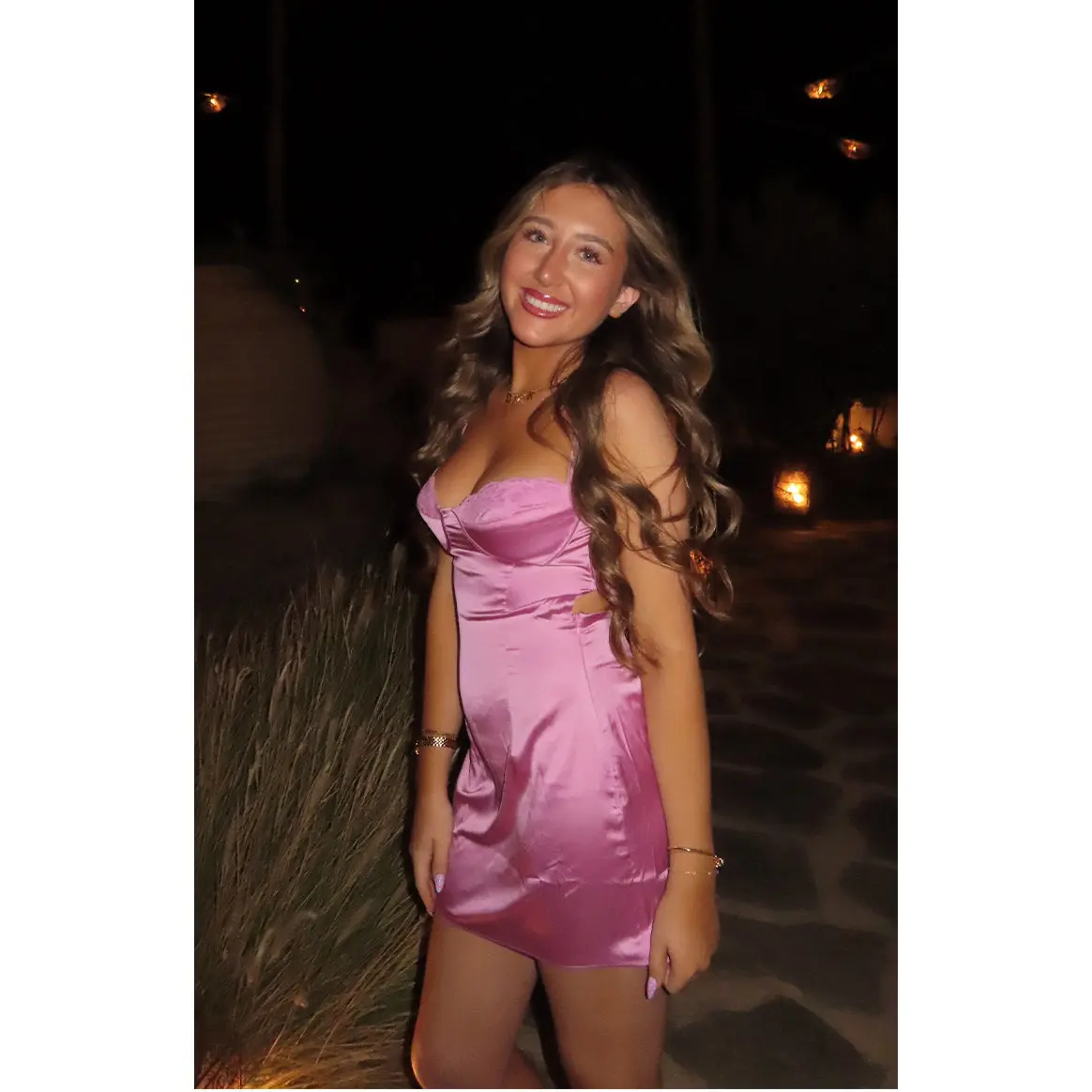 Trouble Pink Mini Dress Trouble Pink Mini Dress