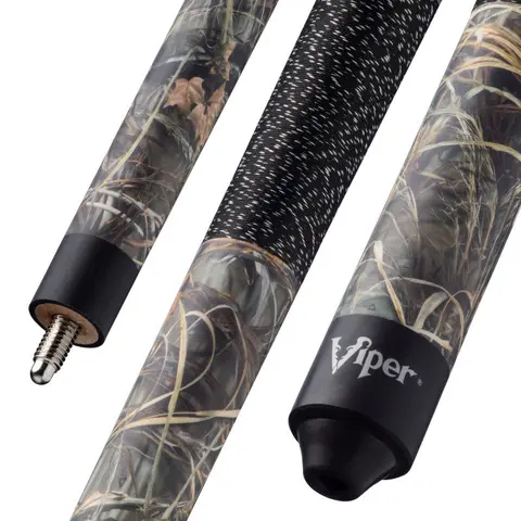 Officially Licensed Realtree Max 4 Camouflage Billiards Cue Stick - Durable Maple Wood, Euro Taper, Le Pro Leather Tip, Brass Pins, Abs Joints, Natural Feel, Indoor Billiards Accessories for Adults
