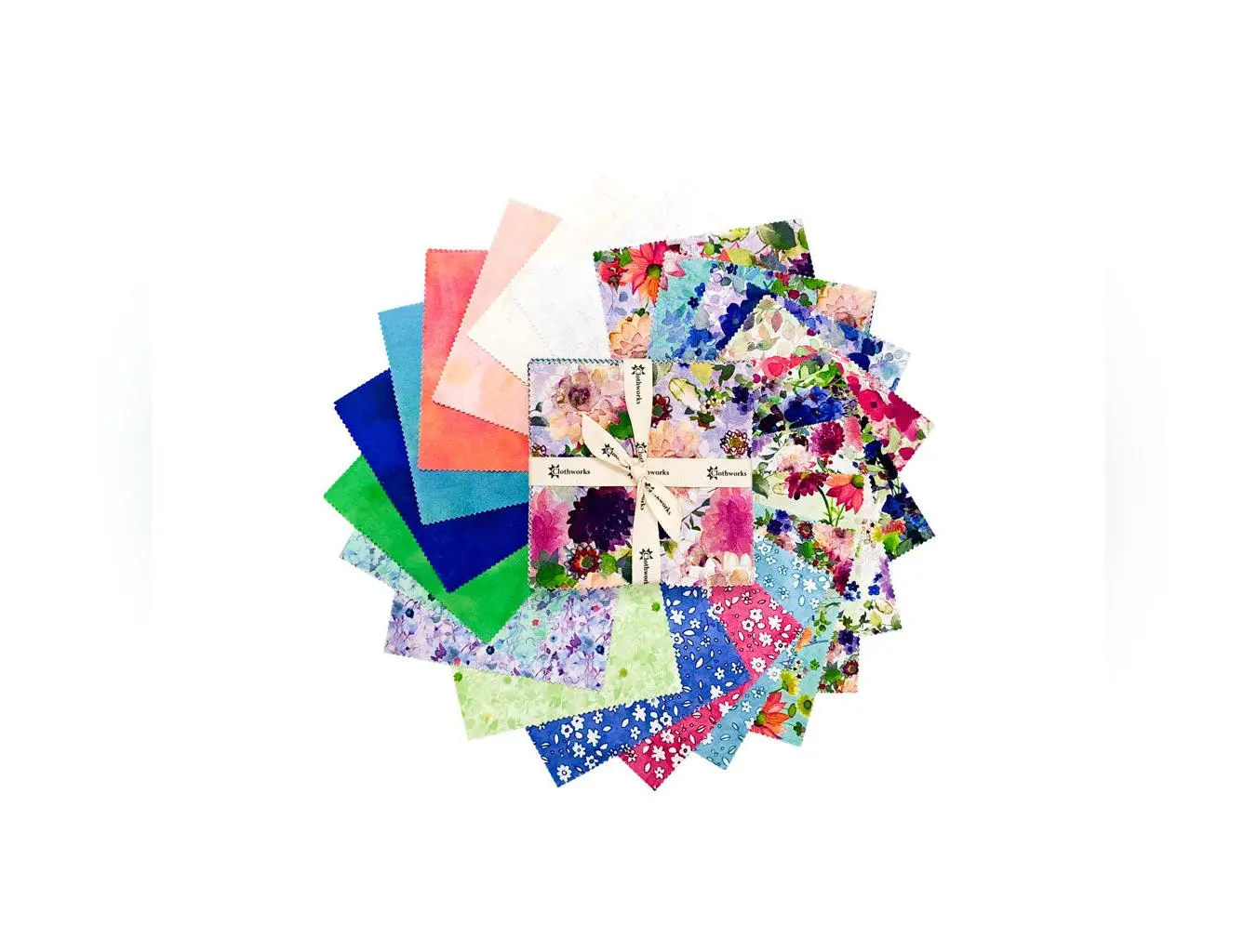 Garden Fresh | 5" Charm Pack by Sue Zipkin for Clothworks | 42pc
