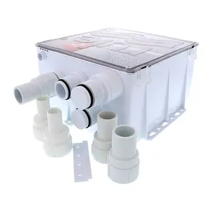 Rule  12V Shower Drain Box with 1100 GPH Pump