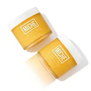 MICHE Beauty Tropical Oasis Anti-Humidity Gel 8.8 oz - Strong Hold for Curly Coils Wavy Hair - Alcohol-Free Frizz Fighting Moisturizer - Smooth & Nourished Curls