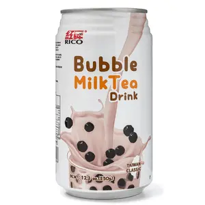 Rico Bubble Milk Tea Drink 12.3 oz