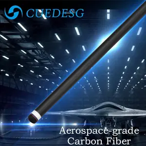 Carbon Fiber Pool Cue Stick 10.5mm/11.8mm/12.5mm,Low Deflection Pool Stick,Professional Cue Stick with Case