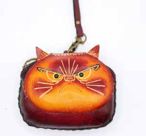Sour Puss cat coin purse wristlet