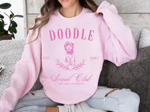 Goldendoodle Sweatshirt – Doodle Dog Mom Crewneck, Gift for Puppy Owner or Doodle Lover