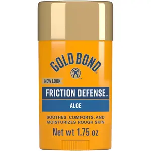 Gold Bond Friction Defense Stick, Anti Chafing Stick with Aloe to Soothe, Comfort & Moisturize Chafed Skin, 1.75 oz.